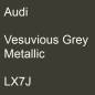 Preview: Audi, Vesuvious Grey Metallic, LX7J.